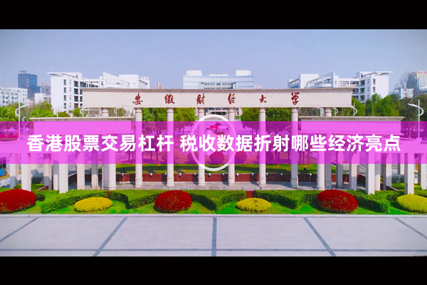 香港股票交易杠杆 税收数据折射哪些经济亮点