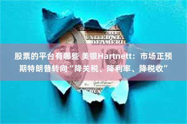 股票的平台有哪些 美银Hartnett：市场正预期特朗普转向“降关税、降利率、降税收”
